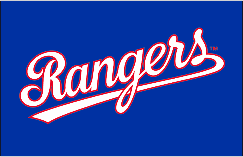 Texas Rangers 1984-1993 Jersey Logo iron on heat transfer
